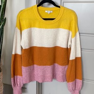 Madewell Colorblock Sweater